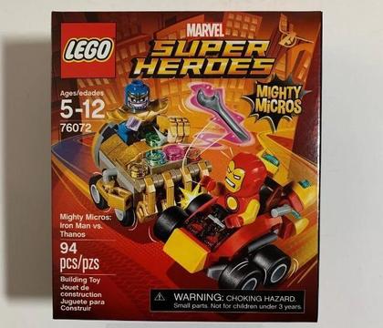 Lego Marvel 76072 Iron Man Thanos ENDGAME INFINITY WAR SUPER HEROES