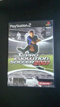 Pes 2007 - Play Station 2 Ps2