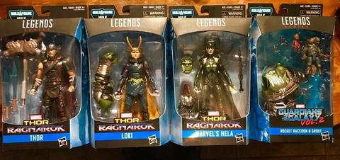 Legends Series Marvel Thorn Loki . GUARDIANES DE LA GALAXIA . MARVEL SUPER HEROES