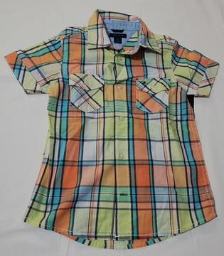 Tommy Hilfiger Camisa Cuadros naranja, amarillo, azul