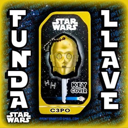Funda Llave Keycap- Androide C3po - Star Wars Colección Llavero