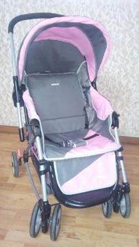 Coche Cuna Rosado Marca Infanti Jersey