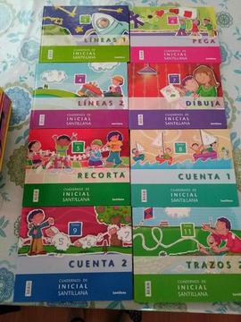 Libros Santillana para Niños de Inicial