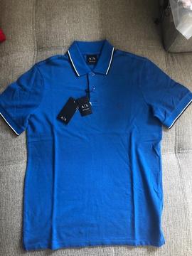 Polo Shirt Armani Exchange Talla Xs Azul