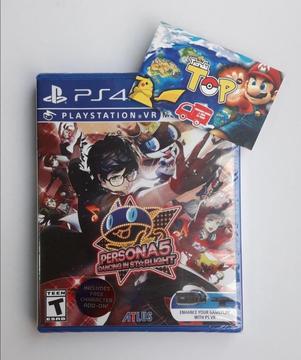 PS4 PERSONA 5, NUEVO SELLADO, PLAY STATION 4, TIENDATOPMK