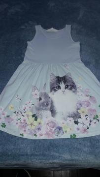 Vestido H&m Niña Talla 4 a 6 Años