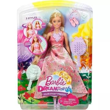 Barbie Dreamtopia Color Stylin Princesa Peinados