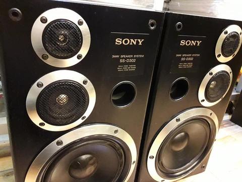 Parlantes SONY SS-D302- sansui technics pioneer