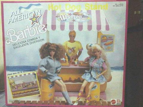 Barbie Hot Dog Stand Vintage