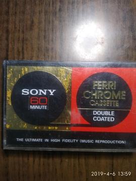 Cassette Tipo 3 , Ferri Cromo Sony