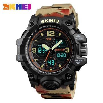 Reloj Skmei 1327 Camuflaje Acuatico 50m Original Envio