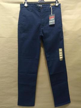 Pantalón Drill Varón Talla 32 Dockers Azul Oscuro Pc32d4002