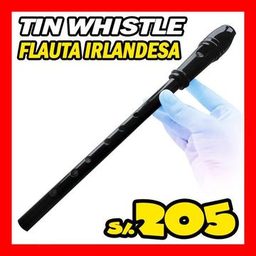 Tin Whistler ROSAS Flauta Irlandesa Profesional