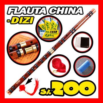 Flauta China Dizi De Bambu Quena Flauta Dulce Chinese
