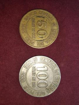 50 Y 100 Soles de Oro (1982-1980)