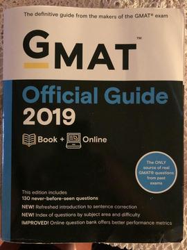 GMAT GUIA OFICIAL 2019 REMATO COMO NUEVA