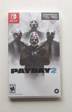 NINTENDO SWITCH, PAYDAY 2, NUEVO SELLADO, TIENDATOPMK