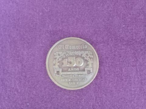 Medalla Antiguedad Coleccion El Comercio Peru Pes 4g Galaxy