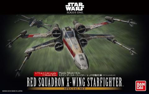 BANDAI STAR WARS Red Squadron XWing Starfighter SPECIAL SET