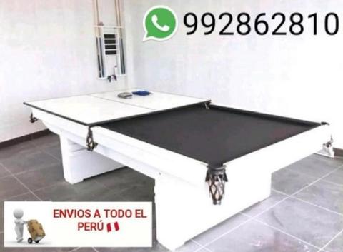Mesa de Billar Convertible a Ping Pong