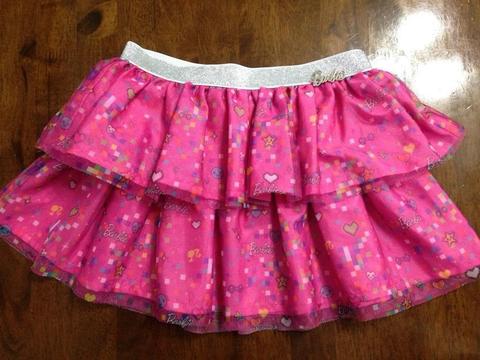 Falda Tutu Barbie Original Niña Talla 8