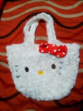 Cartera De Peluche Hello Kitty Marca Sanrio