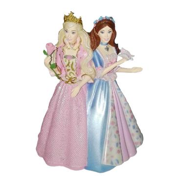 Figura coleccion Barbie Edicion 2004 La Princesa Y la Mendiga 10cm Hallmark original de EEUU regalo navidad Amor