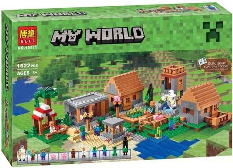 Minecraft Lego Alterno villa la aldea pueblo hermoso