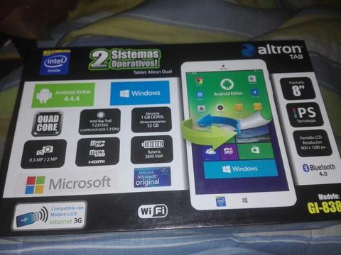 Tablet Altron Dual Os - 8'quadcore Intel