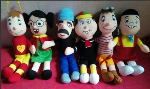 Peluches chavo del 8 chavo, quico, chilindrina, don ramon, chapulin, ñoño