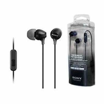 Audífonos Sony In Ear C/ Micrófono Mdrex15ap. Handsfree