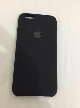 Case Silicona Negro para iPhone 6/6S
