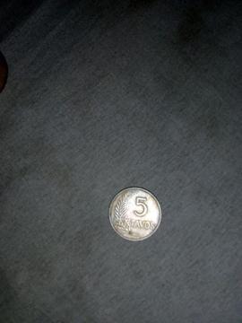 5 Centavos extraños 5 Centavos de 1918
