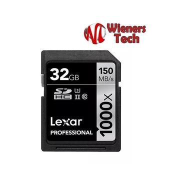 Memoria Lexar Pro 32gb 1000x Grabación 4k Full HD 150mb/s