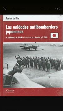 Unidad Antibombardero Japón Libro Osprey