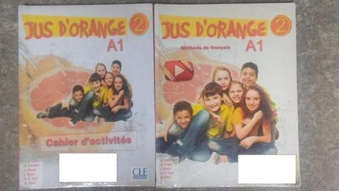 LIBROS TEXTOS COLEGIO ESCOLARES Francés JUS DORANGE 2