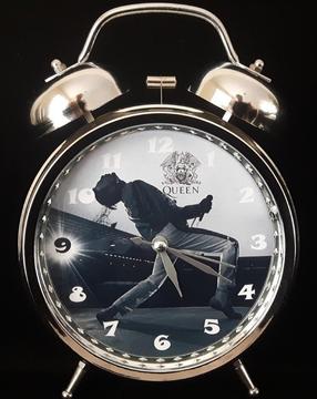 Reloj Despertador Est. Vintage Queen Freddie Mercury Oferta