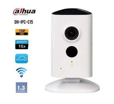 Cámara Ip Dahua C15 720p Cubo Wifi 1.3mp Slot Micro Sd dia/noche
