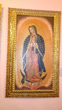 Virgen de Guadalupe Oleo sobre Lienzo