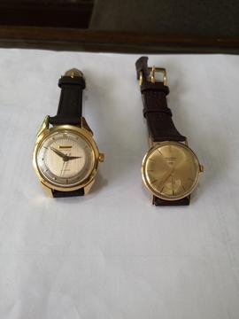 2 Relojes de Oro 18k Rodania Y Silvana