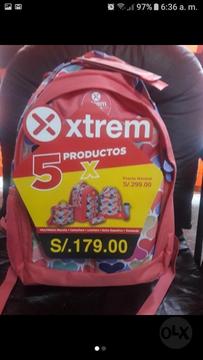 Mochila Xtrem 5 en 1