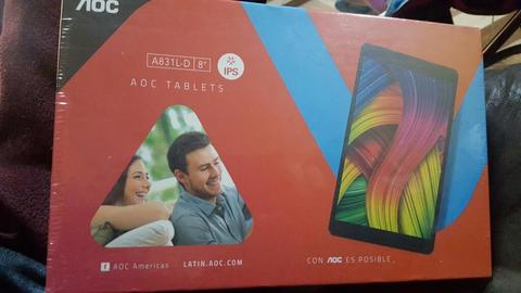 Tablet 8 Aoc Chip 4g 2gb Ram 16gb Nuevo