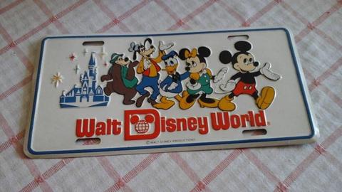 Placa de Disney