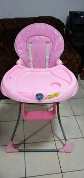 Mesa de Comer de Bebe Rosa