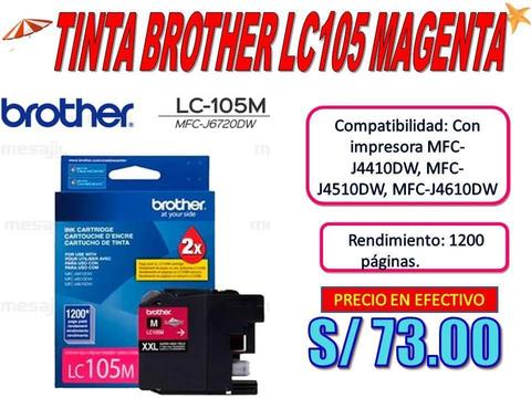 TINTA BROTHER LC105 MAGENTA