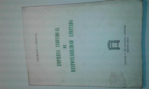 EMPRESA INDIVIDUAL DE RESPONSABILIDAD LIMITADA, OSWALDO J. STRATTA. BUENOS AIRES S/25