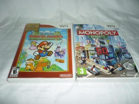 WII SUPER PAPER MARIO MONOPOLY STREETS