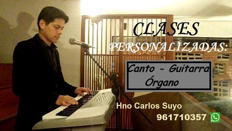 Clases de CAnto Órgano guitarra para católicos vecinos a Ima san JUan de lurigancho Santa Anita La Molina