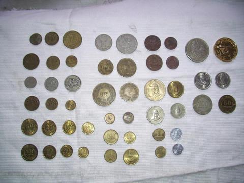 monedas variadas de coleccion de peru