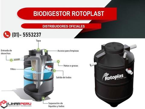 Biodigestor Rotoplas 3000 Incluye Envió e Instalacion Telf (01)555-3237